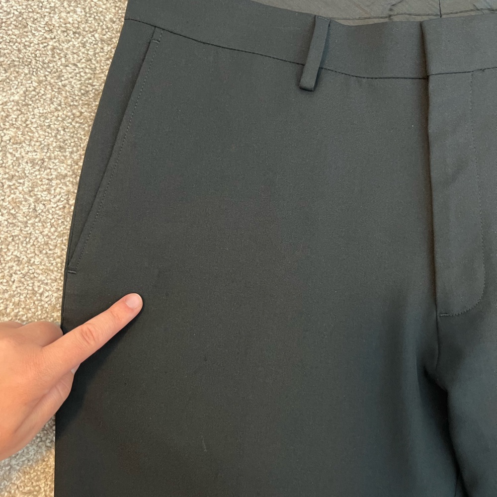 Haggar Black Tailored Fit‎ Suit - Picture 3 of 8
